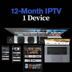 12-Month IPTV Subscription