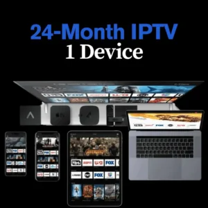 24-Month IPTV Subscription for 1 Device